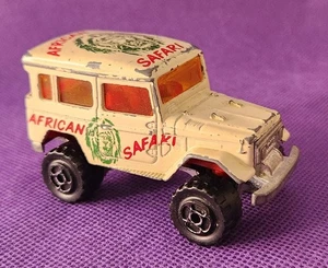 MAJORETTE 4x4 Toyota African Safari No 277 Diecast France scale 1/53 vintage - Picture 1 of 7