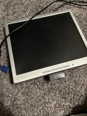 NEC LCD1712 17" monitor with Cord In Pictures Free Shipping - Image 1 of 4