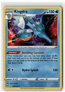 2022 Sword & Shield - Lost Origin Kingdra #37 Stage 2/Rare Holo - Picture 1 of 2