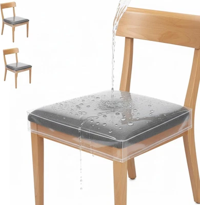 Capas de cadeira de plástico, capas de assento de plástico para cadeiras de jantar, Seat Pro - Imagem 1 de 4