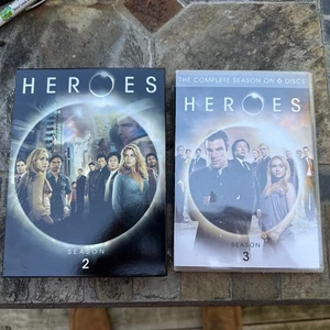 Heroes Season 2 & 3 DVD Used VG Condition - Imagen 1 de 2