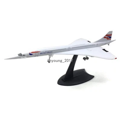 1:200 1976 Concorde British Airways Airplane Model Diecast Metal Aircraft Model - Image 1 of 4