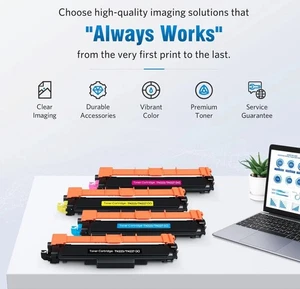 4 Pack TN227 Toner HIgh Yield For Brother MFC-L3770CDW HL-L3270CDW HL-L3290CDW - Picture 1 of 8