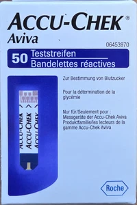 Battery Chek Aviva Test Strip Plasma Ii 1X50 Pcs by ACCU - Foto 1 di 12