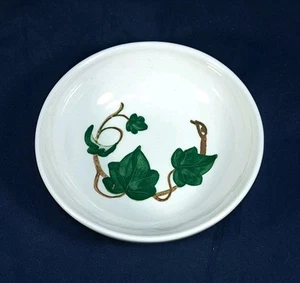 Metlox Poppytrail California Ivy 5" Beerenschale grün weiß USA - Bild 1 von 4