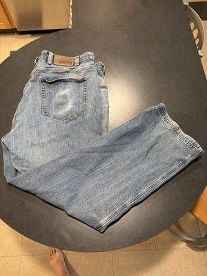 Duluth Trading Co Flex Ballroom Jeans Men 44x30 Blue Stretch Denim Relaxed EUC - Image 1 of 4