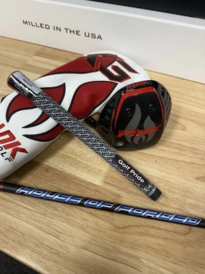 New Krank Fire Tour 10.5 Degrees X-Flex LA Golf House of Forge Shaft Right Hand - Image 1 of 4