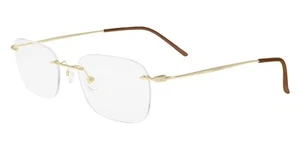 Calvin Klein CK22125TD Eyeglasses Unisex Brown Square 52mm New 100% Authentic - Picture 1 of 4