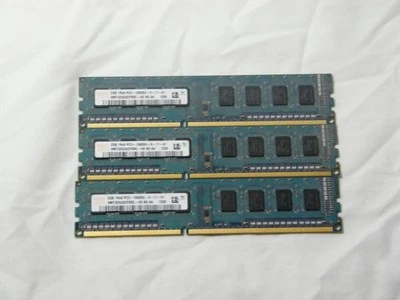 3 pieces of 2gb ddr3 memory (6 gb total) - Image 1 of 2