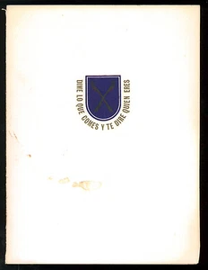 HOTEL TAMANACO INTERCONTINENTAL MENU' CLUB DE GASTRONOMOS 1957 CARACAS VENEZUELA - Bild 1 von 1