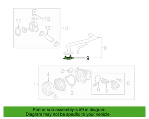 (1) Junta de tubería de derivación de refrigerante genuina GM ACDelco 12627055 - Imagen 1 de 3