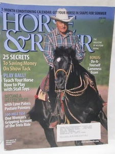 Horse & Rider Magazine April 2001 Western Riding and Training Horses - Picture 1 of 4