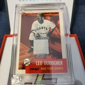 Maglia 2022 Fusion Leo Durocher Buyback GU JERSEY SWATCH RELIC CON SCATOLA ORIGINALE - Foto 1 di 4