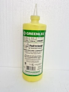 NEW Quart Greenlee Wire & Cable Pulling Cream Lubricant PULL'n Soap CRM-Q 35207 - Picture 1 of 5