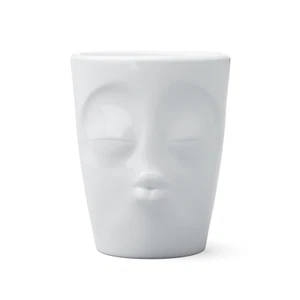 Taza de TV taza de café 87 taza de asa beso blanco Fiftyeight taza cafetera - Imagen 1 de 4