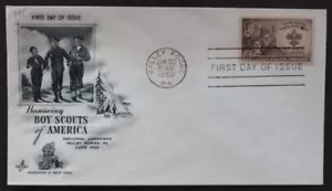 SC47 UNITED STATES 1950 FDC Boy scouts of America - Picture 1 of 2