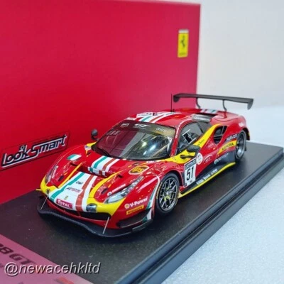 Ferrari 488 GT3 Evo No.51 AF Corse 5th 24H Spa 2020 LOOKSMART 1/43 #LSRC083 - Image 1 of 2