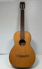 Martin & Co Acoustic Guitar 6 String Musical Instrument With Hard Case As Is