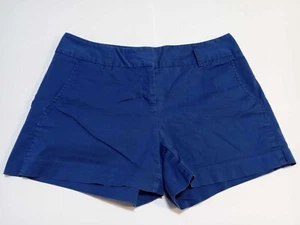 Daisy Fuentes Blue Stretch Womens Shorts Size 10 - Picture 1 of 12