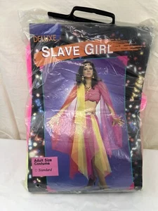 Vintage 90er Rubie’s Halloween Kostüm Erwachsene Deluxe Sklavin Mädchen New Old Stock - Bild 1 von 7