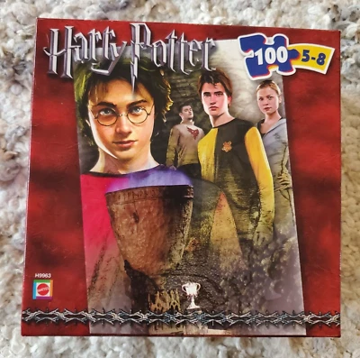Harry Potter 100 Piece Puzzle Goblet of Fire 2005 Mattel ~ Sealed Unopened! - Image 1 of 4