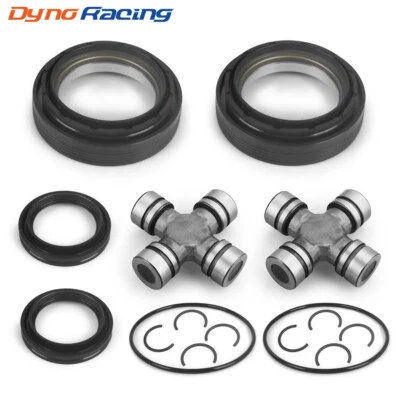 Kit de vedação de eixo dianteiro e juntas U e vedação de óleo O Ring para Ford F250 F350 F450 F550 98-04 - Imagem 1 de 4