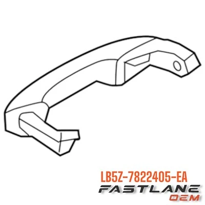 2020-2024 FORD POLICE INTERCEPTOR UTILITY DOOR HANDLE NEW OEM LB5Z-7822405-EA - Image 1 of 4