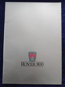Rover 800 Prospekt 1986 - Picture 1 of 6