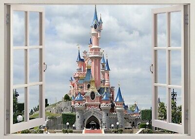 Disneyland Princess Castle 3D Effect Window W...