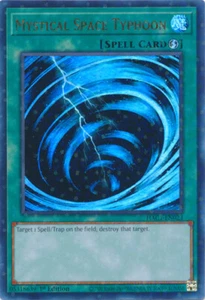 Mystical Space Typhoon Duel Terminal Hidden Arsenal: Chapter 1 Yugioh Card NM-M - Picture 1 of 3
