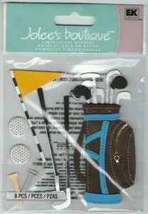 Jolee's SPORTS themed embellishment stickers~MANY VARIETIES~U CHOOSE! Fast Ship - Picture 1 of 14
