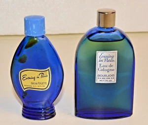 NOS VTG Bourjois Evening in Paris Cologne Splash 1 fl.oz Made in U.S.A w extra - Picture 1 of 2