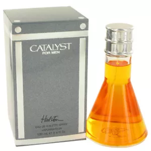 Catalyst Men's Cologne by Halston 3.4oz/100ml EDT NO CELLOPHANE BOX RIPPED OFF - Picture 1 of 9