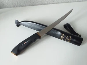 J. MARTTIINI Finnland Filetiermesser in Lederscheide Länge 31 cm , 050525K-5 - Bild 1 von 3
