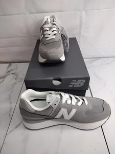 Mujer New Balance 574+ GrisWL574ZSD Talla 10 - Imagen 1 de 7