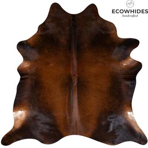 Mahogany Cowhide Rug - Picture 1 of 4