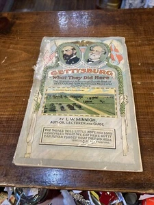 Gettysburg Booklet What They Did Here 1954 - Picture 1 of 3