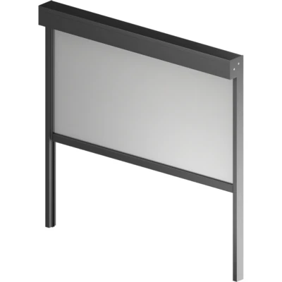 Reffleksol 120 ZiiiP auf Maß Außenjalousien Senkrechtmarkise mit Motor - Bild 1 von 3