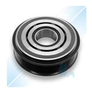 Climate compressor pulley for Ford C-Max 1.6 TDCI 2016-2017 F1F119D629HB 201 - Picture 1 of 3