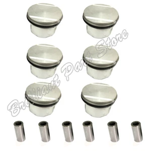 6X Engine Pistons W Rings Fit For Freelander 25K4F KV6 2.5L 00-06 - Picture 1 of 3