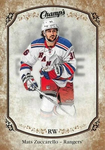 2015-16 Upper Deck Champ's Gold Variant Back #6 Matten Zuccarello - Bild 1 von 2