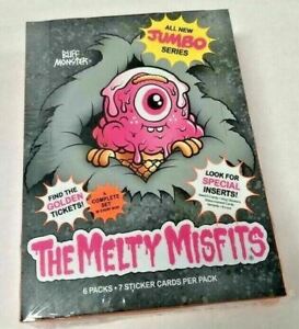 JUMBO The Melty Misfits Buff Monster boîte scellée ensemble complet NEUF seulement 200 fabriqué