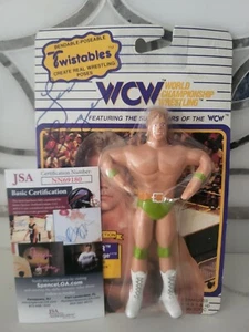 Lex Luger w/JSA COA - Justoys WCW Twistables Figure (VTG/MINT/RARE/HTF) - Picture 1 of 9