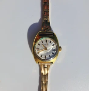 Vintage 1969 Longines Ladies Automatic Watch 1969 Gold plated - Picture 1 of 24