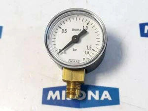 WIKA SprayMate 500389 0-1,6 bar manómetro Ø40mm 1/8 9510002 (nuevo stock antiguo) - Imagen 1 de 4