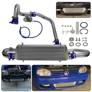 Upgrage Front Intercooler Kit & 25psi Blow Off Valve for VW Golf GTI MK IV 1.8T - Picture 1 of 9