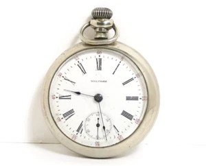 VINTAGE WALTHAM 1883 POCKET WATCH ***FOR PARTS NOT WORKING** - Picture 1 of 8