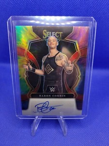 BARON CORBIN - 2023 Panini Select WWE Signatures TIE-DYE AUTO 22/25