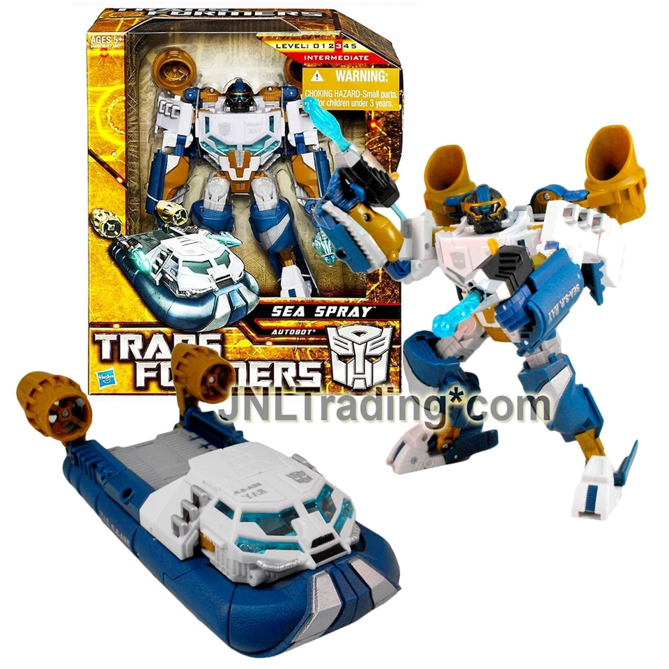Year 2009 Transformers Hunts for the Decepticons Voyager 7" Figure - SEA SPRAY - Image 1 of 1