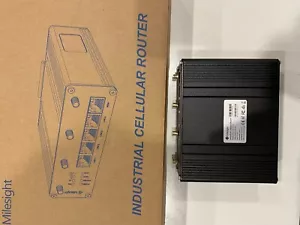 Milesight UR75 4G Industrial Router, Dual Sim, 5x PoE, Wi-Fi, GPS, RS232/RS485 - Picture 1 of 3